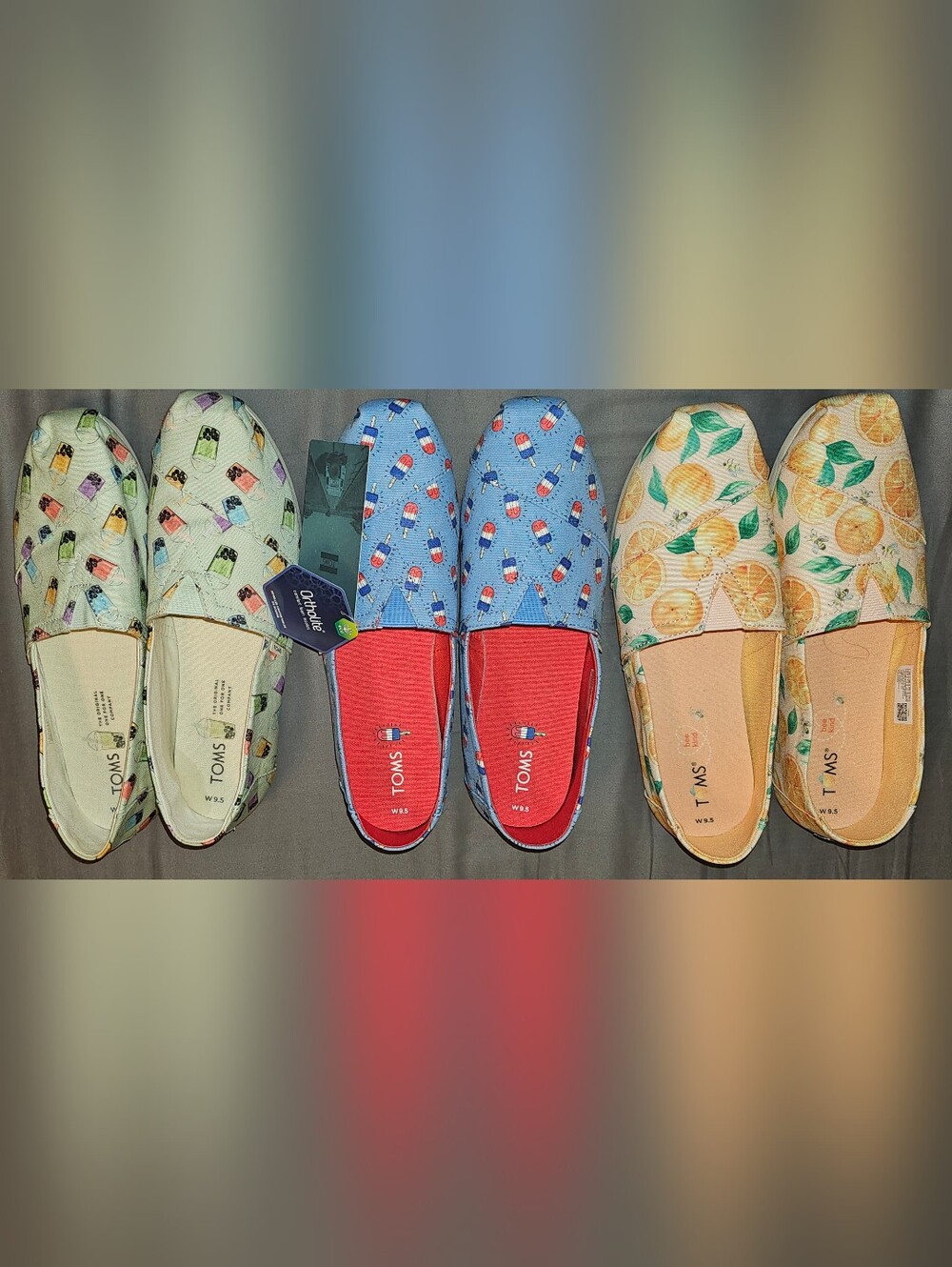 TOMS 9.5 Shoe Bundle